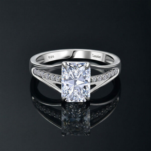 LUXURIANT IGI zertifizierter VS-EF Labor Diamant Ring in 950 Platin - 2,15 ct. image number 2
