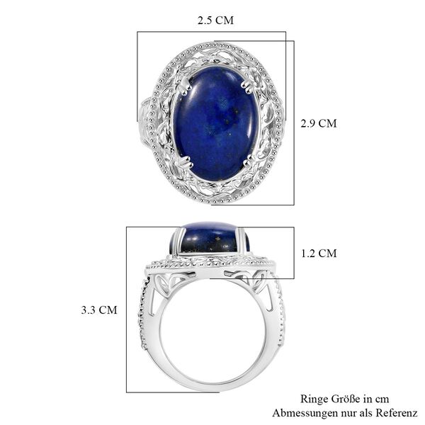 Lapislazuli Ring - 12,95 ct. image number 7