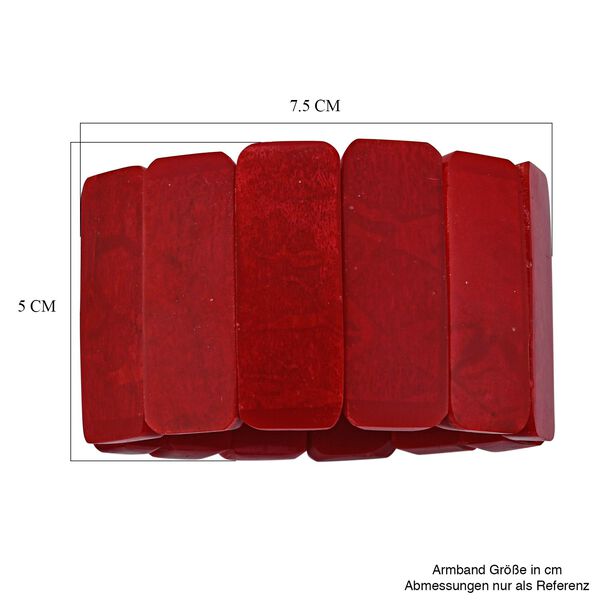 Royal Bali - Koralle flexibles Armband, 18 cm image number 3