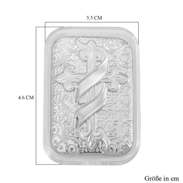 999 Platin Barren, Kreuz image number 5