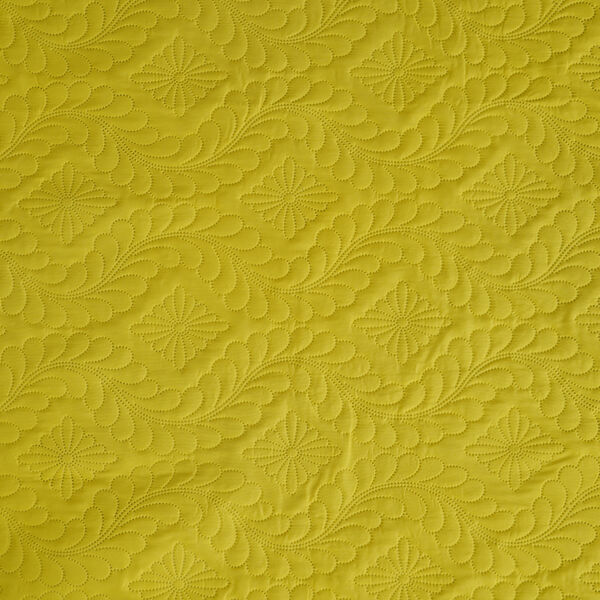 SERENITY NIGHT: 3er-Set Anti-Allergie Pinsonic Quilt mit 2 Kissenbez&uuml;ge, 240x260 / 50x75 cm, Gelb image number 4