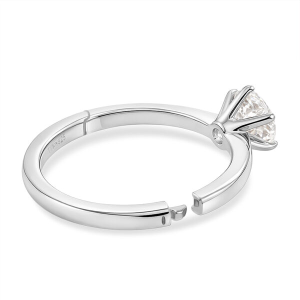 D'Joy Moissanit Ring, 925 Silber platiniert - 0,99 ct. image number 5