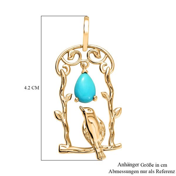 D'Joy AA Sleeping Beauty Türkis Anhänger - 1,15 ct. image number 6