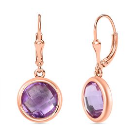 Rose De France Amethyst Ohrringe - 7,35 ct.