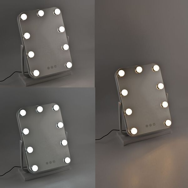 9 LED Hollywood Schminkspiegel image number 3