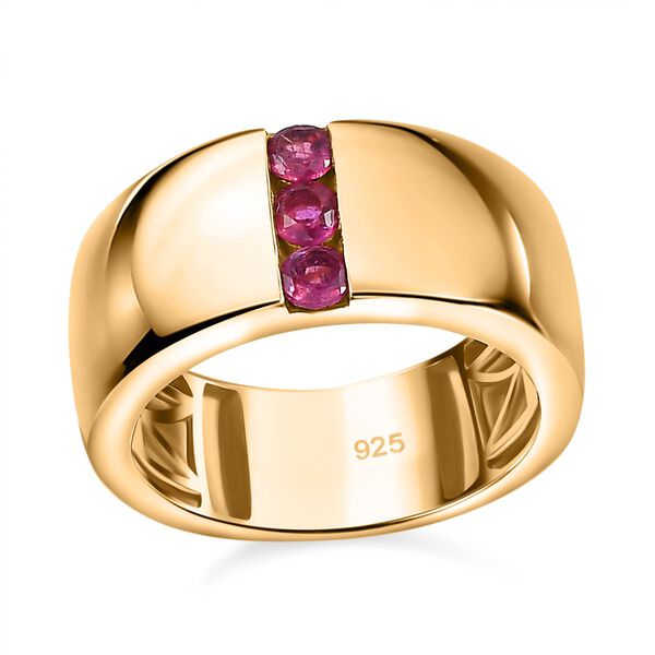 AA Afrikanischer Rubin Ring - 0,41 ct. image number 4