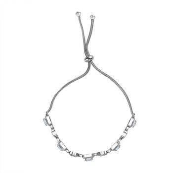 Himmelblaues Topas 26,75cm Armband - 2,55 ct.