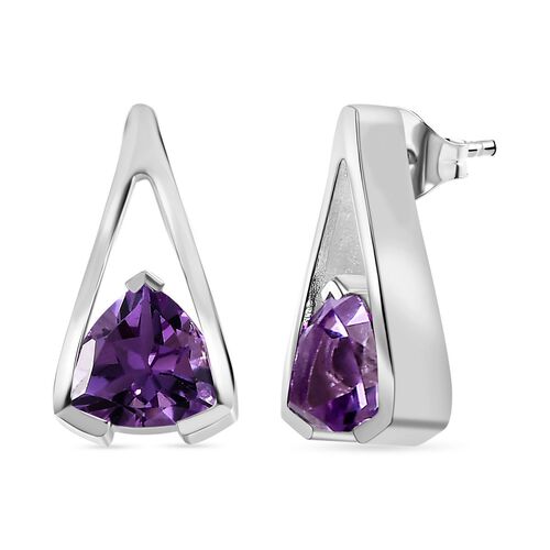 AA Rose De France Amethyst Ohrringe - 1,33 ct. image number 0