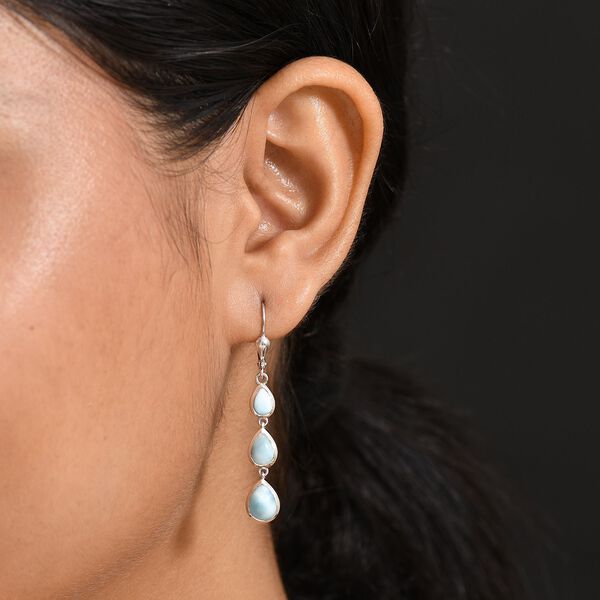 D'Joy Larimar Ohrringe - 5,89 ct. image number 3