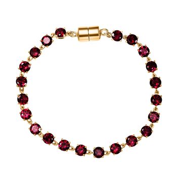 D'Joy AA Rhodolith Granat 20cm Armband - 14,16 ct.