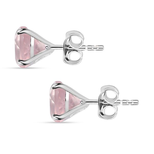 Rosenquarz Ohrringe, ca. 1,68 ct. image number 5