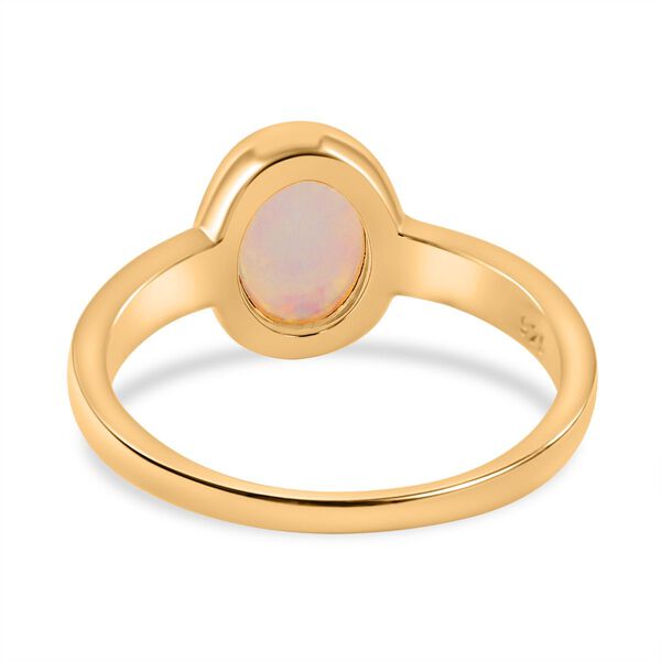 AA natürlicher, äthiopischer Welo Opal-Ring - 1,14 ct. image number 4
