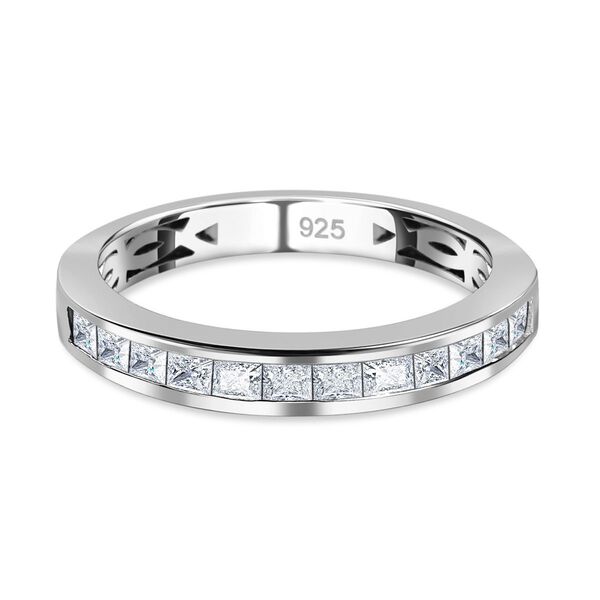 Moissanit Bandring - 0,54 ct.