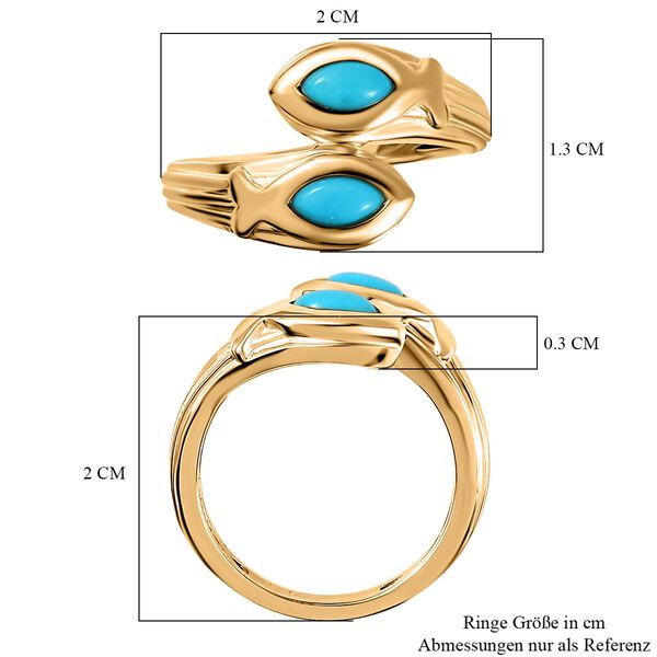 Sleeping Beauty T&uuml;rkis Ring - 0,53 ct. image number 7