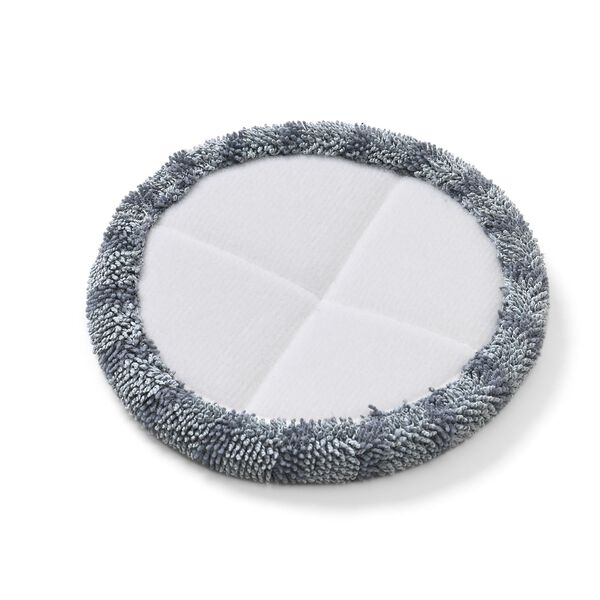 Ersatz Moppkopf Set für Staubsauger, 2 Stück, Mikrofaser Mischung, Grau, 15cm image number 3