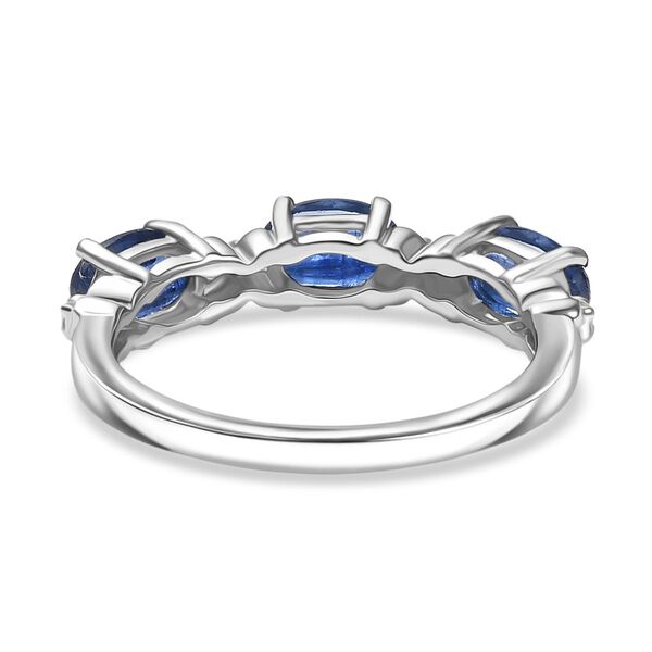 D'Joy AA Nat&uuml;rlicher Kaschmir Kyanit und Moissanit Ring - 2,13 ct. image number 6