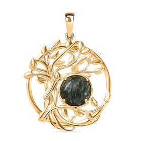 Sibirischer Seraphinit Anhänger - 3 ct.