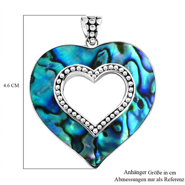 D'Joy Abalone Muschel Anhänger 925 Silber ca. 0,01 ct. image number 5