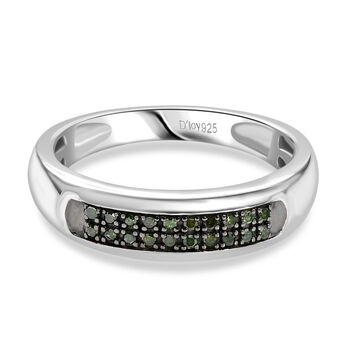 D'Joy gr&uuml;ner Diamant Ring - 0,10 ct.