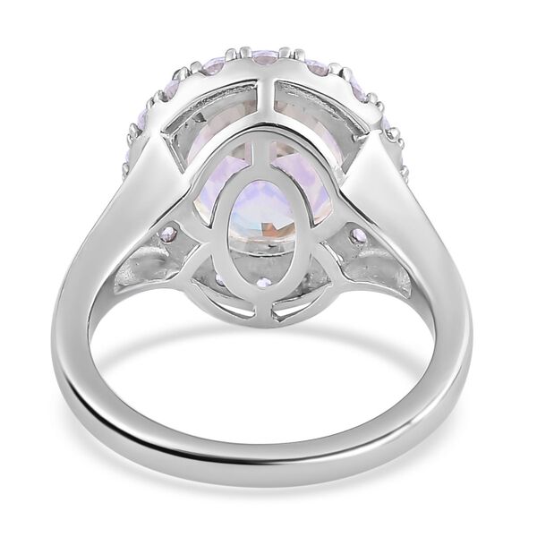Merkur mystischer Topas und Zirkon-Ring - 5,71 ct. image number 6