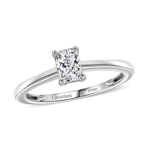 LUXURIANT DIAMOND - Lab Grown Diamant VS Ring 950 Platin (Größe 18.00) ca. 0.52 ct image number 3