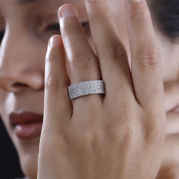 J Francis gefertigt mit SWAROVSKI-  Swarovski Zirkonia Ring