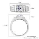 Moissanit Ring - 1,34 ct. image number 5
