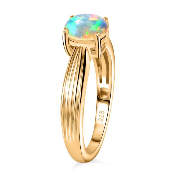 Nat&uuml;rlicher, &auml;thiopischer Welo Opal-Ring - 0,49 ct. image number 6