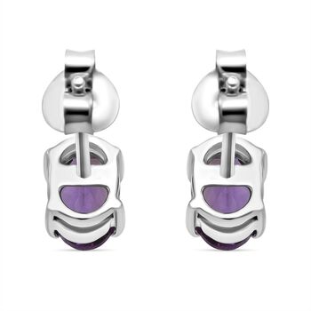 D'Joy afrikanische Amethyst Ohrringe - 1 ct.