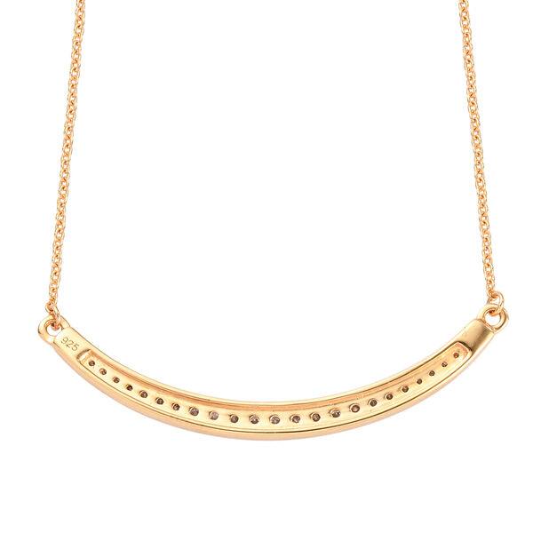 Diamant Halskette in Silber image number 4