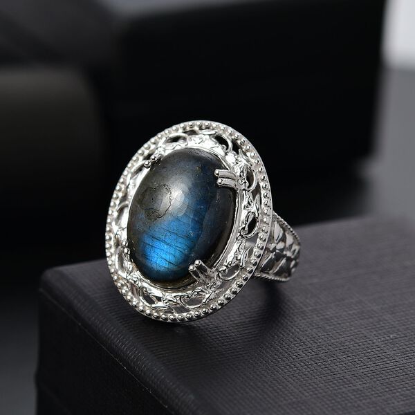 Labradorit Ring - 11,83 ct. image number 2