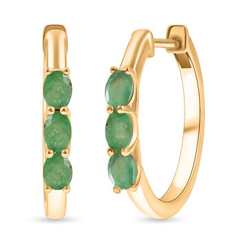 D'Joy AA Smaragd Ohrringe - 0,98 ct.