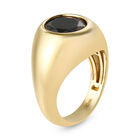 Elite Shungit Ring Messing IP-Gold  ca. 3,19 ct image number 4