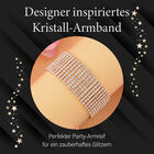 Kristall-Armband in Goldton image number 6
