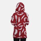 Winter-Kapuzenpullover mit 2 Taschen, Rot image number 1