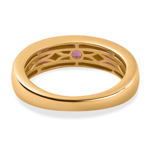 Ilakaka Rosa Saphir und Zirkon Ring - 2,04 ct. image number 6