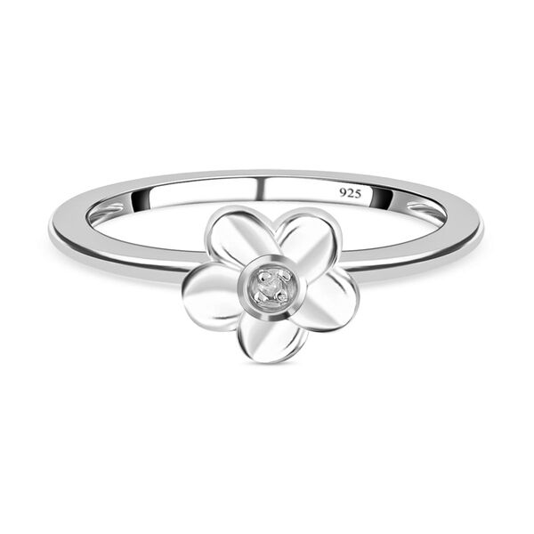 Floraler Diamant-Ring image number 0
