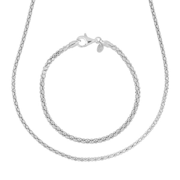 Coryana 19cm Armband und 50cm Halskette