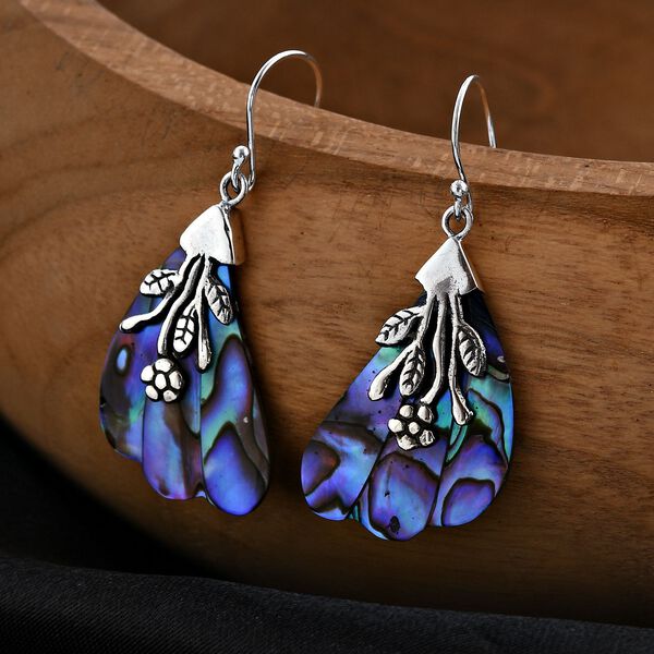 Royal Bali Collection- Abalone Muschel Ohrringe- 2 Karat image number 1