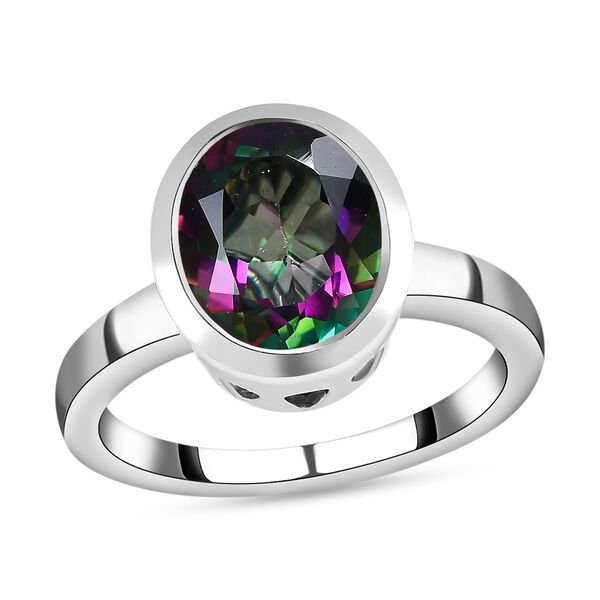 Nordlicht mystischer Topas-Ring - 3,94 ct. image number 4