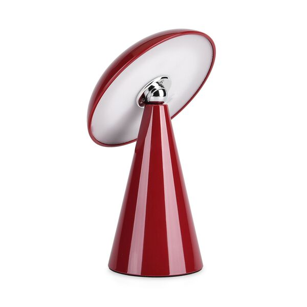 LIVMORE 2-in-1 Magnetische, wiederaufladbare LED-Tisch- und Wandleuchte, 15,5x15,5x21cm, Rot image number 6