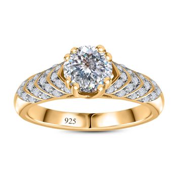 Moissanit Ring - 1,22 ct.