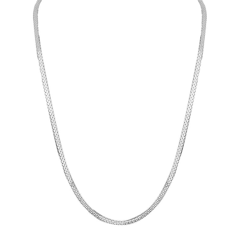 Italienische Garibaldi-Halskette in Silber image number 0