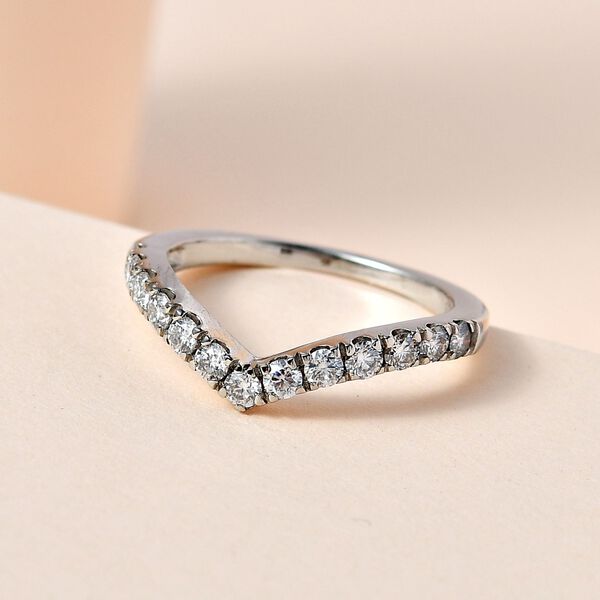 Moissanit Ring - 0,60 ct. image number 8