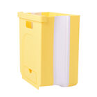 Faltbarer, aufhängender Mülleimer, Kapazität 10L, 26x24x10 cm, Gelb image number 1