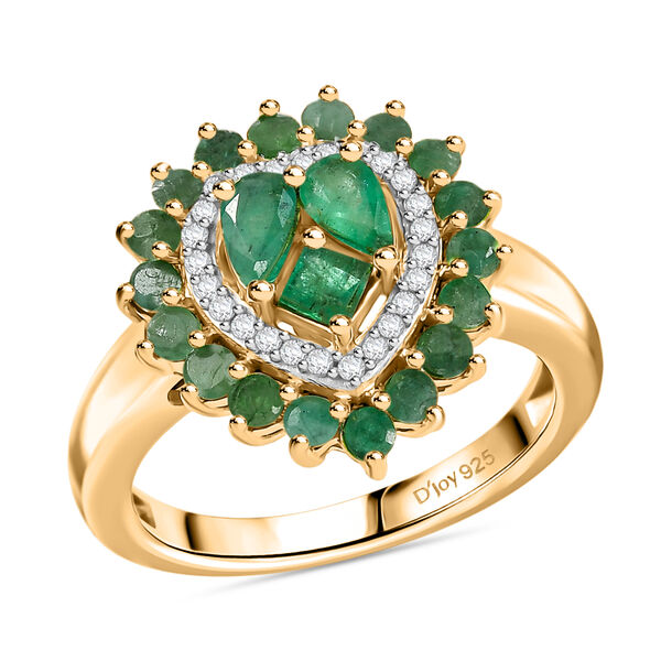 D'Joy Socoto Smaragd Ring - 1,46 ct. image number 4