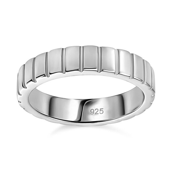 925 Silber rhodiniertRing (Größe 18.00) ca. 4,95g image number 4