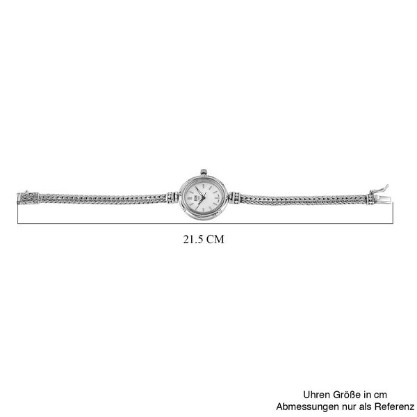 Royal Bali - Uhr, 19 cm, 925 Silber ca. 24,00g image number 7