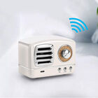 Retro Bluetooth Lautsprecher, Größe 9,8x5,8x7,2 cm, Weiß image number 1
