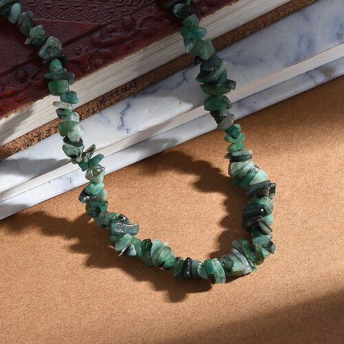 Socoto Smaragd Kette 70 cm ca. 160,00 ct. image number 1